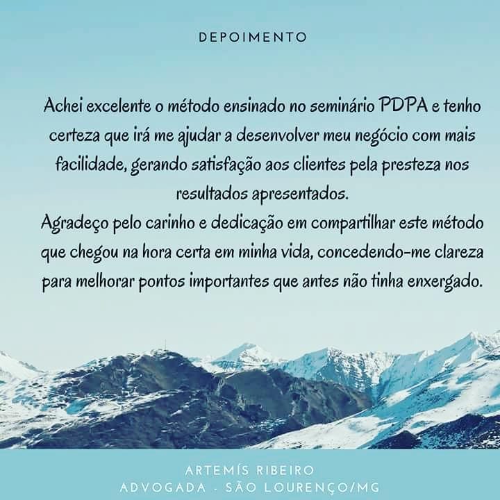 Gratidão Artemís pelo envolvimento e participação.